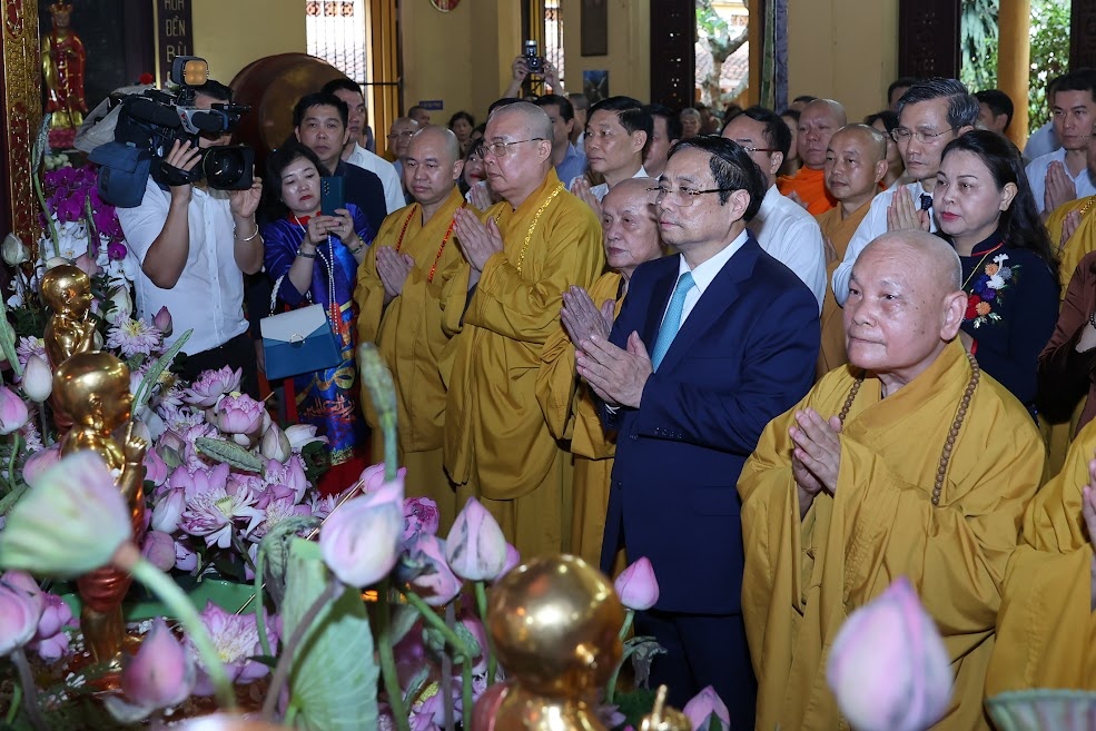 Thủ tướng Phạm Minh Chính chúc mừng Đại lễ Phật đản - ảnh 4