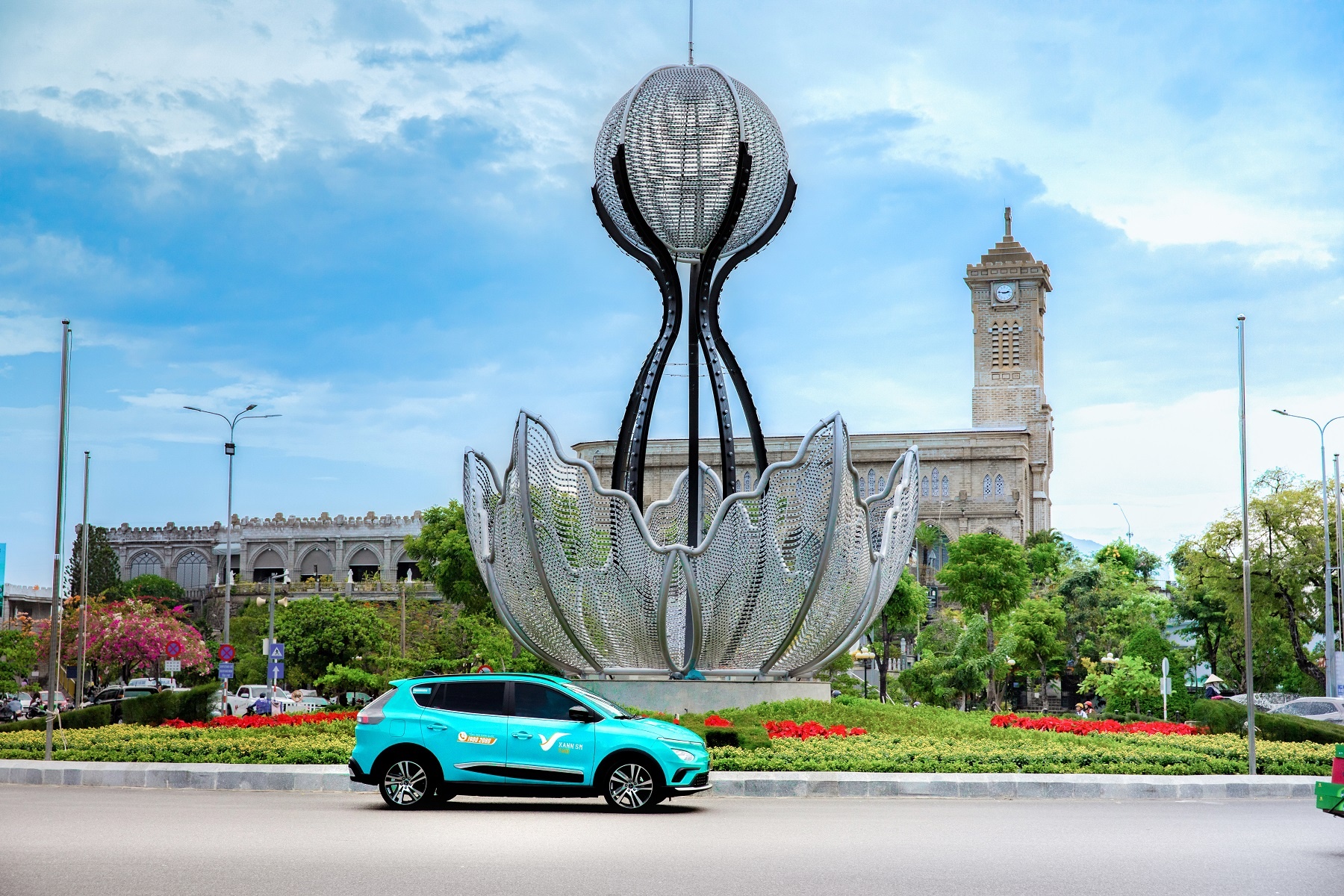 Taxi Xanh SM khai trương dịch vụ tại Nha Trang - ảnh 1
