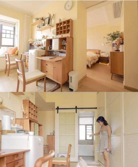 Thiết kế nhà theo phong cách Nhật Bản với nhiều không gian lưu trữ, thay đổi từ 3 phòng ngủ thành 2 phòng ngủ, được hàng chục nghìn cư dân mạng khen ngợi - ảnh 16
