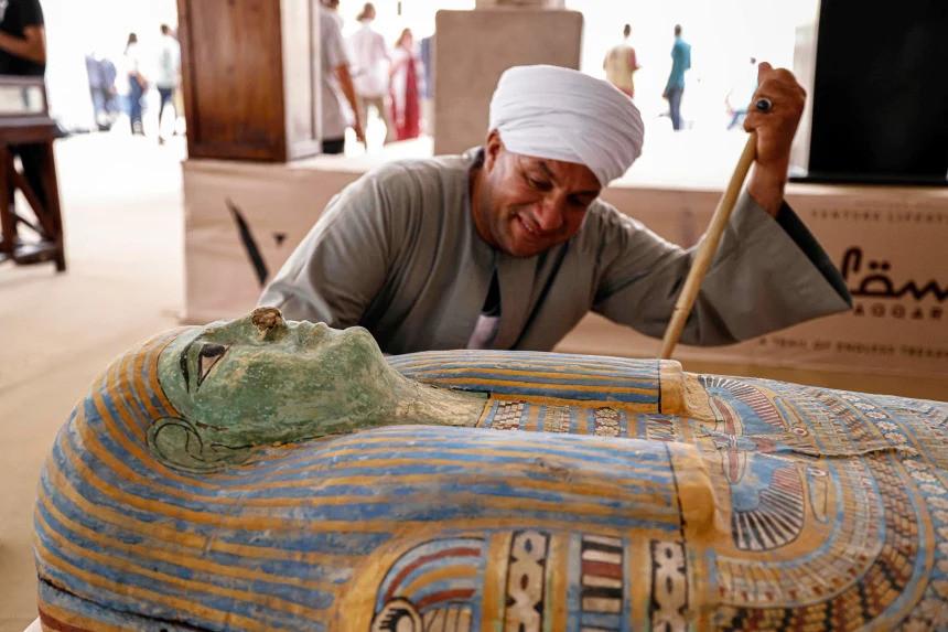 Xưởng ướp xác bí ẩn hơn 4.000 năm của Ai Cập mở cửa đón khách - ảnh 4