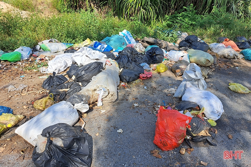 Đổ rác bừa bãi gây ô nhiễm môi trường ở Nghi Xuân - ảnh 6