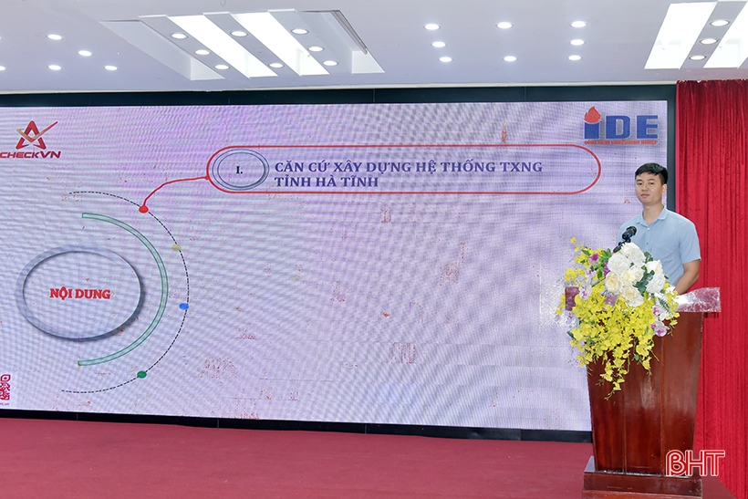 Cơ sở sản xuất ở Hà Tĩnh sẽ được cung cấp mã QR truy xuất nguồn gốc - ảnh 2