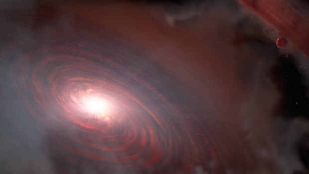 Kính James Webb phát hiện hơi nước xung quanh một ngôi sao ở xa - ảnh 1