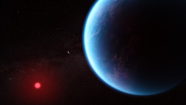 Phát hiện bằng chứng mới về khả năng có nước trên hành tinh K2-18b - ảnh 1