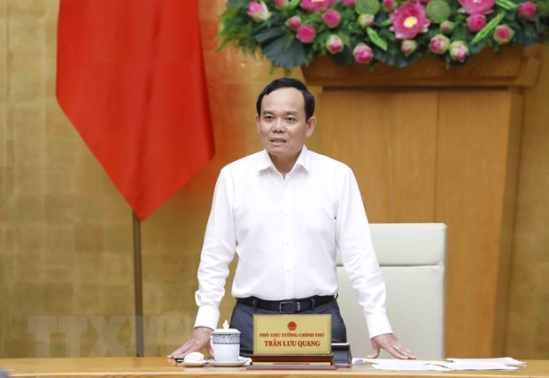 Phó Thủ tướng Trần Lưu Quang đôn đốc giải ngân vốn đầu tư công - ảnh 1