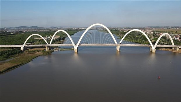 Phó Thủ tướng cắt băng khánh thành Cầu Kinh Dương Vương ở Bắc Ninh - ảnh 2