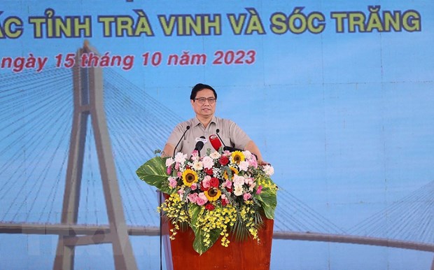Thủ tướng phát lệnh khởi công Cầu Đại Ngãi bắc qua sông Hậu - ảnh 2