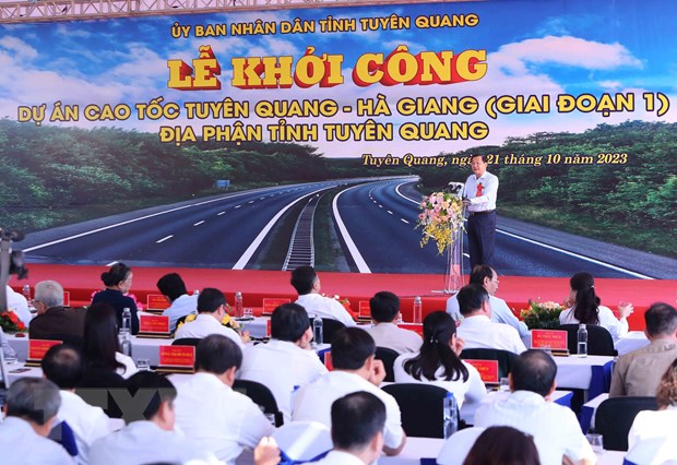 Khởi công Cao tốc Tuyên Quang-Hà Giang, vốn đầu tư 6.800 tỷ đồng - ảnh 2