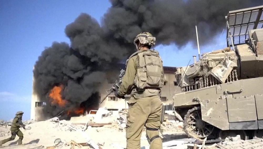 Bom xốp - vũ khí cảm tử trong xung đột Gaza - ảnh 1