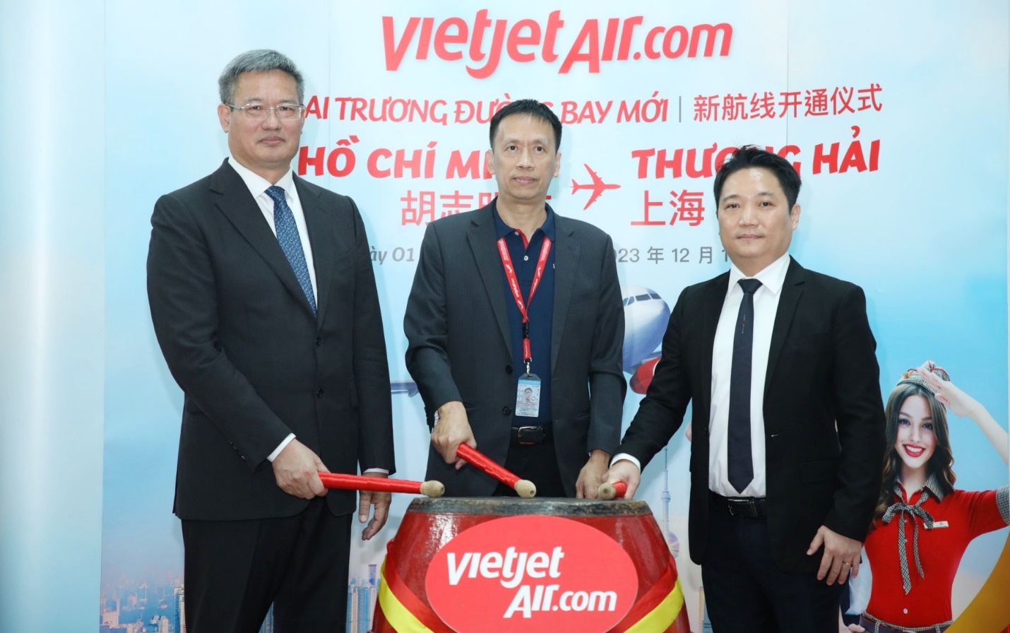 Tin vui: Vietjet vừa khai trương đường bay thẳng giữa Thượng Hải và TP Hồ Chí Minh - ảnh 2