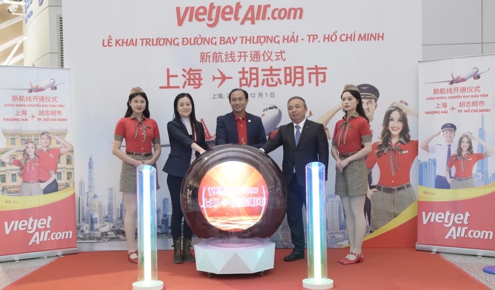 Tin vui: Vietjet vừa khai trương đường bay thẳng giữa Thượng Hải và TP Hồ Chí Minh - ảnh 7