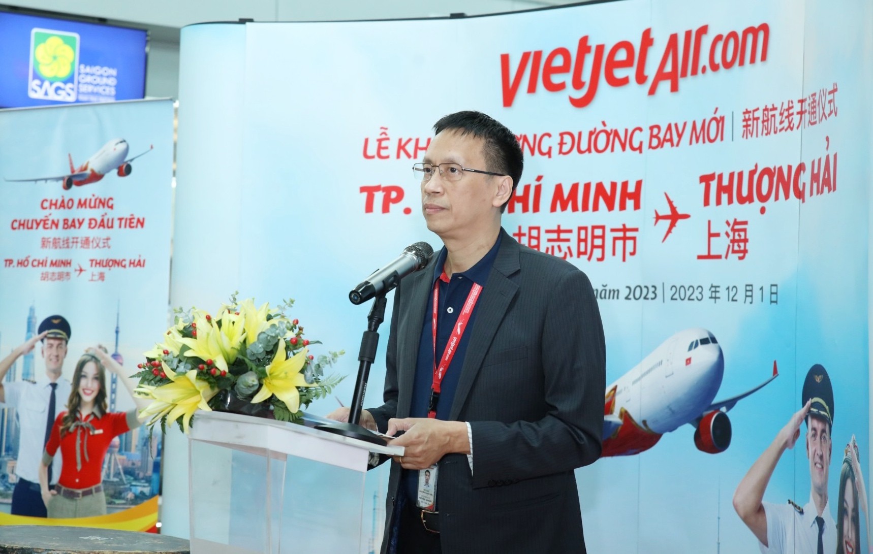 Tin vui: Vietjet vừa khai trương đường bay thẳng giữa Thượng Hải và TP Hồ Chí Minh - ảnh 1