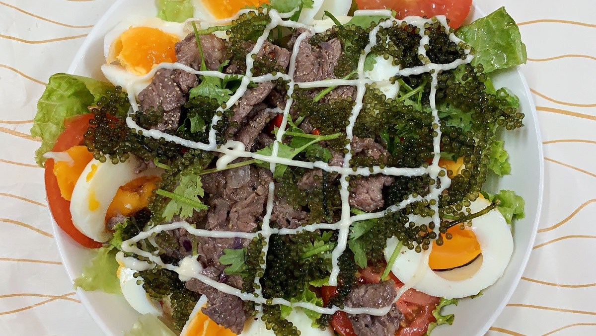 Món ngon mỗi ngày: Đổi vị cho gia đình bằng món salad rong nho thịt bò vừa bổ dưỡng lại còn ngon miệng - ảnh 12