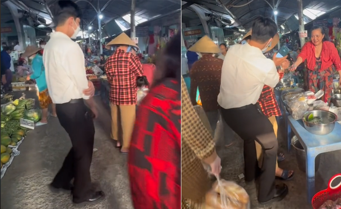 Bí mật trở về Việt Nam sau 6 năm xa xứ, chàng trai khiến cả chợ rơi nước mắt bởi cái ôm đoàn tụ với mẹ - ảnh 1