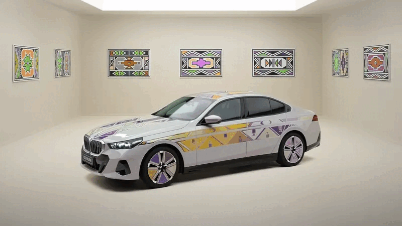 Sơn đổi màu BMW lên tầm cao mới: Hàng triệu hạt sơn di chuyển trên 4 dải màu khi dòng điện chạy qua - ảnh 2