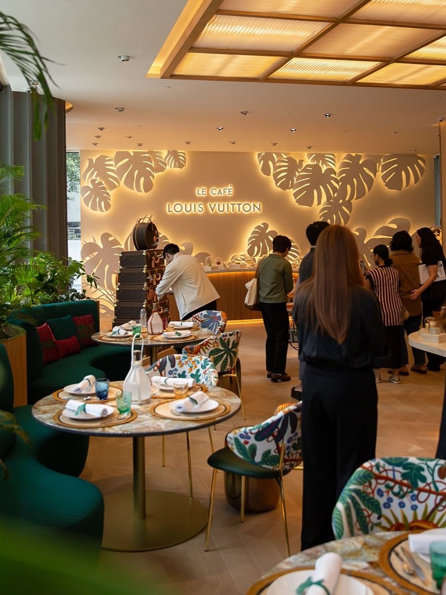 Độ xa hoa của nhà hàng Louis Vuitton đầu tiên ở Đông Nam Á - ảnh 3