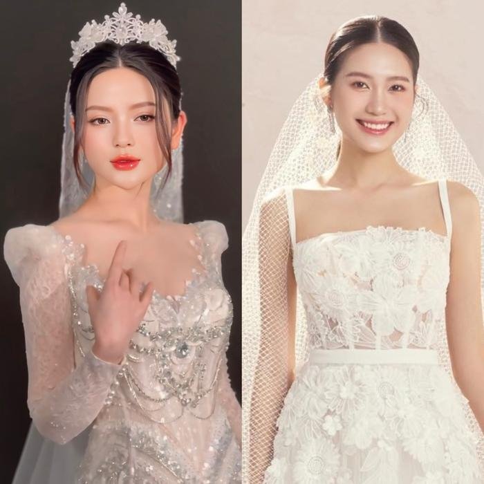Váy cưới của Doãn Hải My được yêu thích hơn Chu Thanh Huyền - ảnh 1