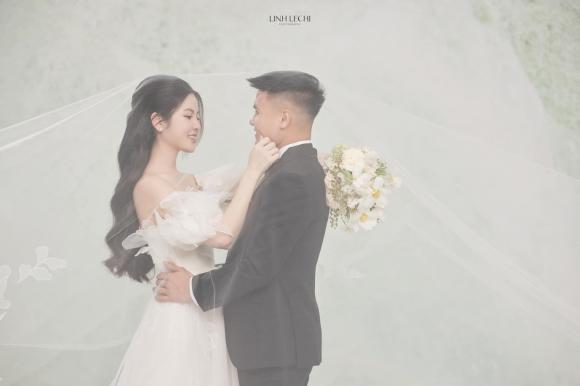 Bộ ảnh cưới của Quang Hải và Chu Thanh Huyền, lộ khoảnh khắc ''môi kề môi'' cực tình - ảnh 7