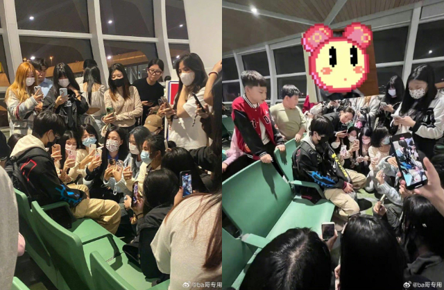 Cảnh tượng gây phẫn nộ: Nam idol 16 tuổi sợ sệt khi bị fan cuồng quây kín, dí điện thoại vào mặt livestream tại sân bay - ảnh 1