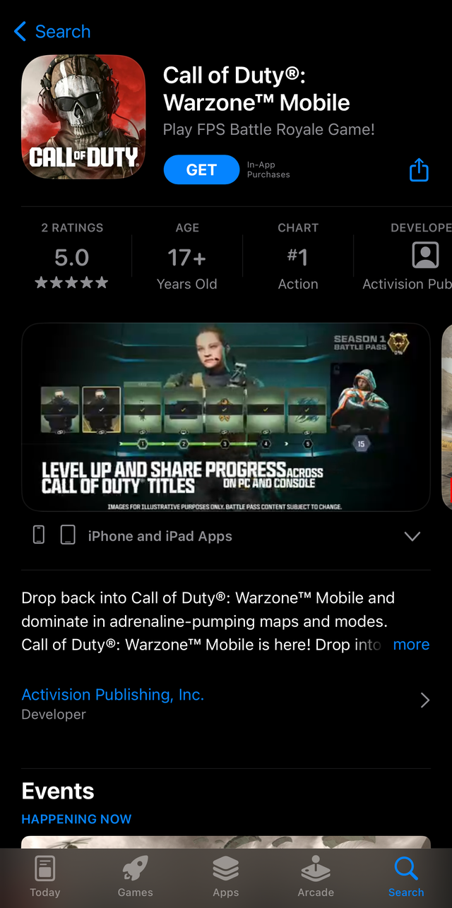 Hướng dẫn chuyển vùng để tải Call of Duty: Warzone Mobile trong một nốt nhạc, trên iPhone không cần fake IP - ảnh 10