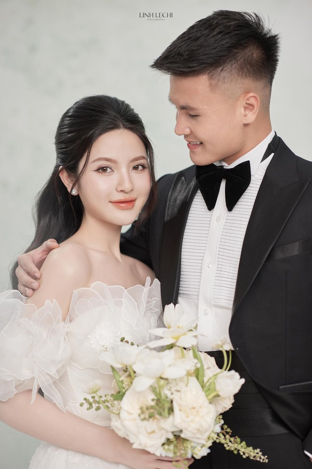 Quang Hải lịch lãm trong bộ ảnh cưới với trang phục của DEZI Bespoke - ảnh 4