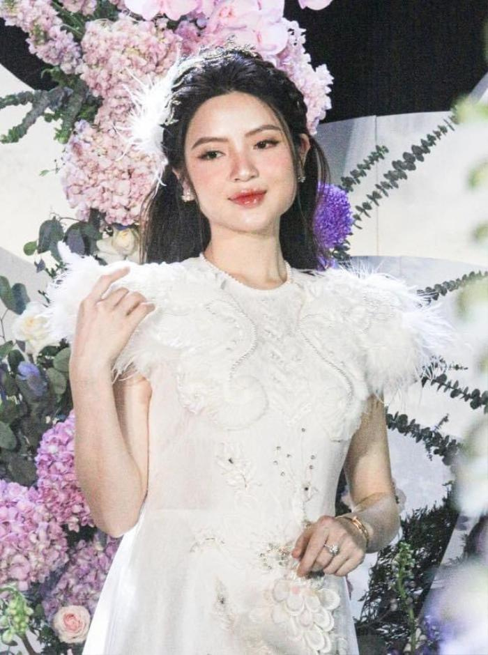 Visual rạng rỡ cô dâu Chu Thanh Huyền ngày cưới, sẵn sàng chờ chàng rước về dinh - ảnh 3