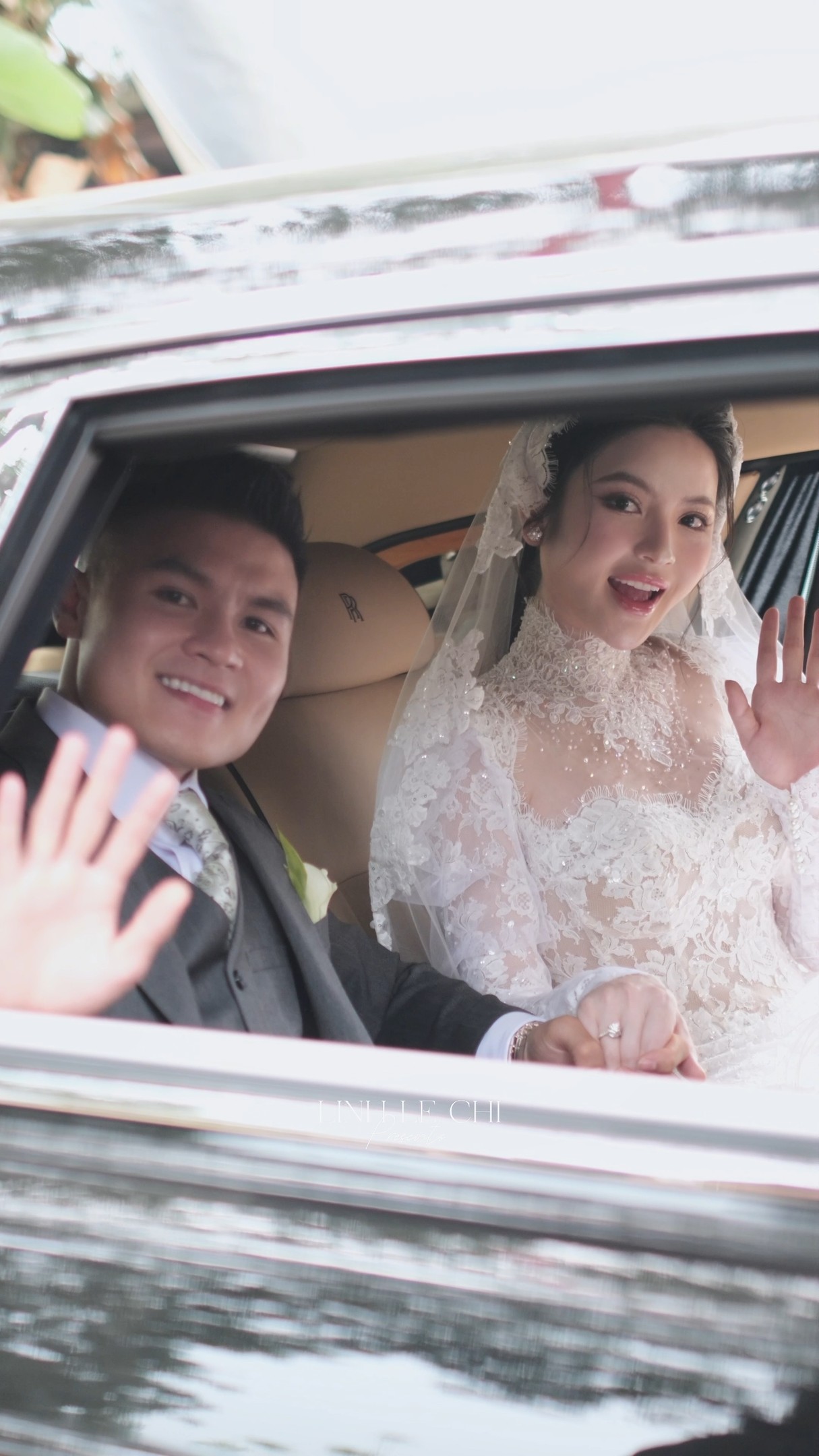 Quang Hải rạng rỡ đón cô dâu Thanh Huyền về dinh - ảnh 3