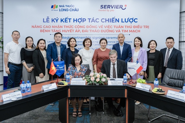 FPT Long Châu và Servier hợp tác thúc đẩy tuân thủ điều trị tại Việt Nam - ảnh 2