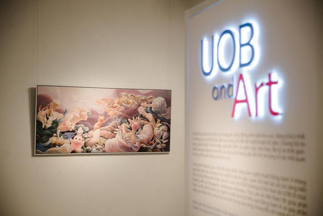 Triển lãm các tác phẩm thắng giải cuộc thi UOB Painting of the Year năm đầu tiên tại Việt Nam (2023) - ảnh 1