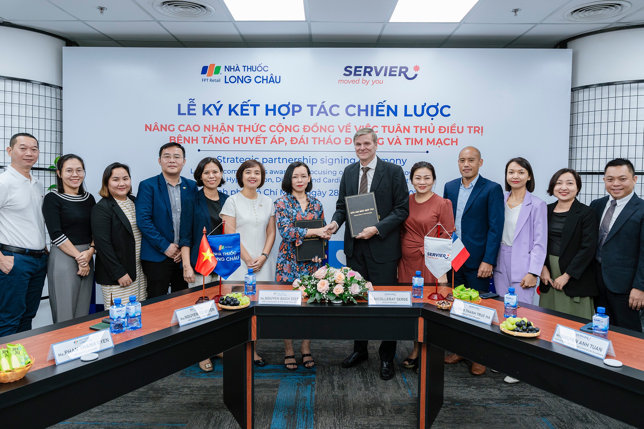 FPT Long Châu hợp tác Servier thúc đẩy tuân thủ điều trị tại Việt Nam - ảnh 2