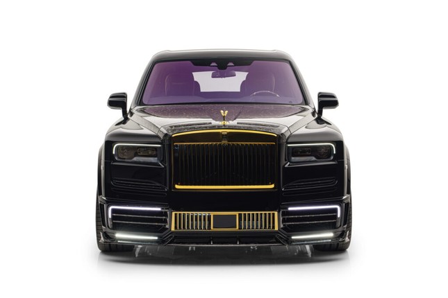 Chiêm ngưỡng siêu phẩm Rolls-Royce Cullinan bản độ dát vàng - ảnh 3