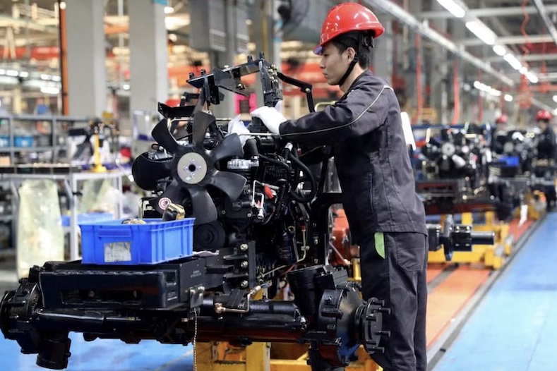 Trung Quốc: Sản xuất chế tạo lần đầu tiên tăng trưởng sau 6 tháng - ảnh 1
