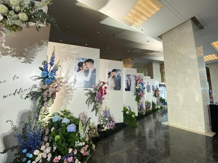 Đám cưới Quang Hải trước giờ G: Bó hoa cô dâu cầm tay độc lạ, yêu cầu khách không lấn át cô dâu - ảnh 4