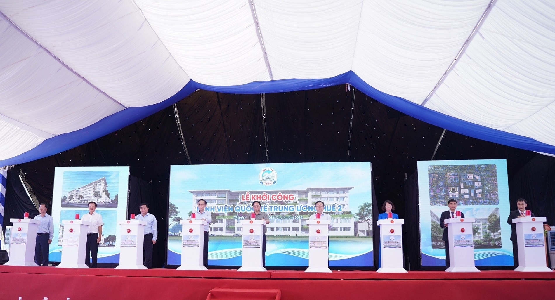 Thủ tướng dự lễ khởi công Bệnh viện Quốc tế Trung ương Huế 2 - ảnh 2