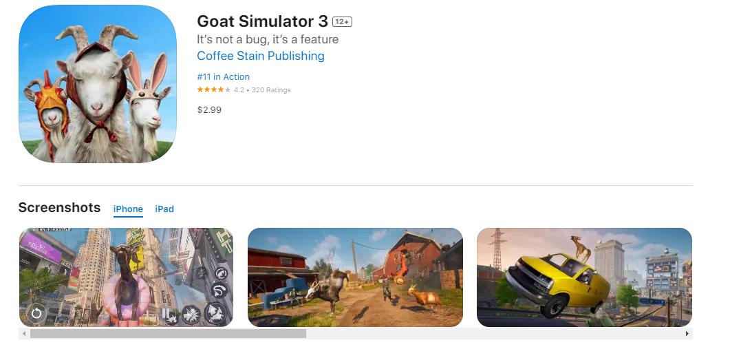 Goat Simulator 3 - “trò đùa” của thế kỷ đang có mức giảm giá thấp nhất lịch sử - ảnh 4