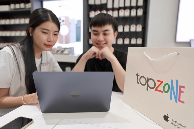 Trải nghiệm sớm MacBook Air M3 mới tại TopZone chỉ từ 27,99 triệu - ảnh 4