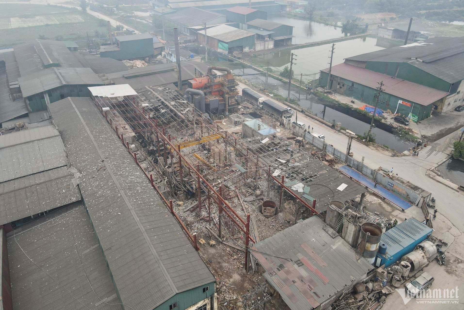 Nguyên nhân ban đầu vụ nổ lớn ở Bắc Ninh khiến một người chết - ảnh 1