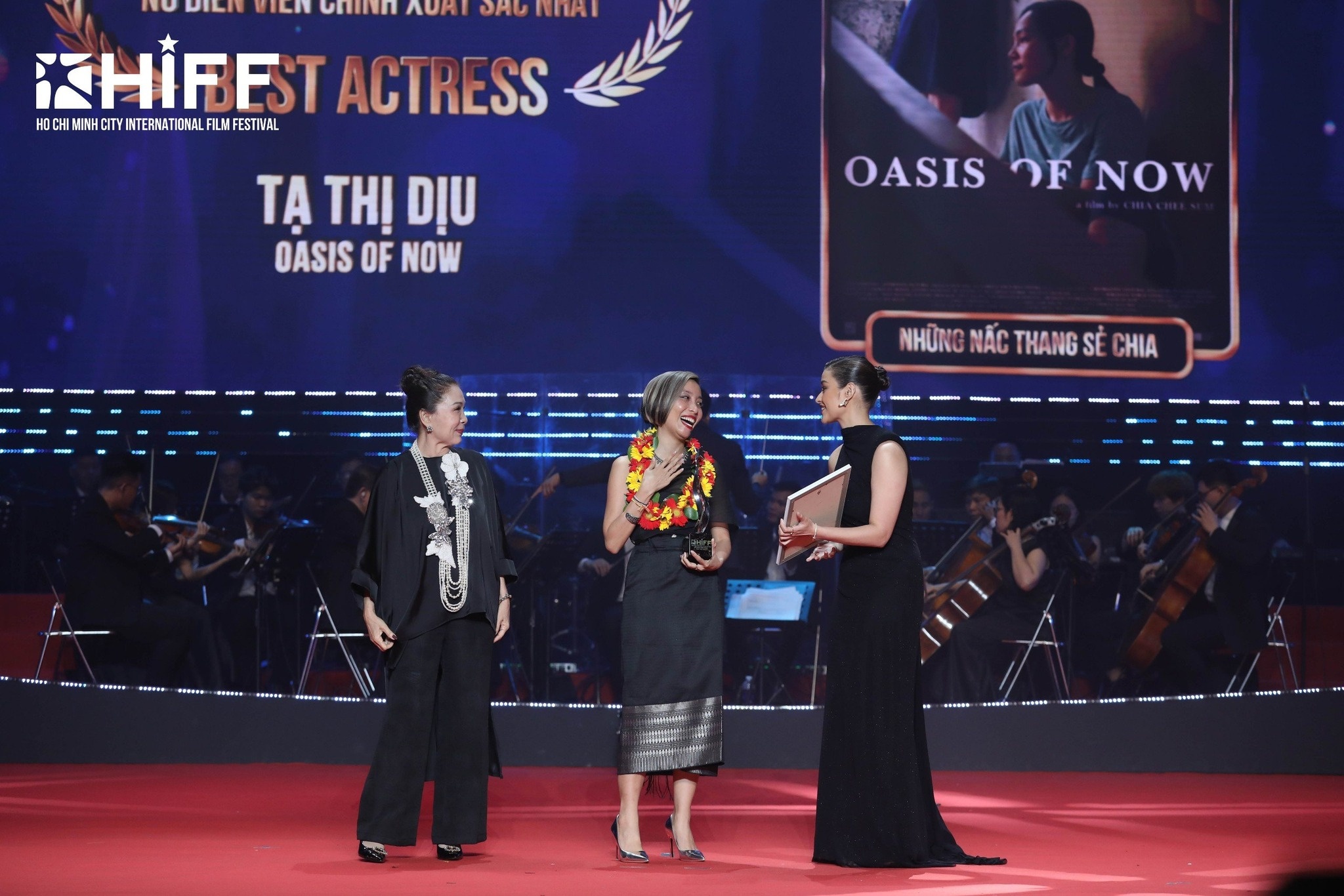 Tạ Thị Dịu giành giải Nữ diễn viên xuất sắc tại LHP Quốc tế TP.HCM - ảnh 1