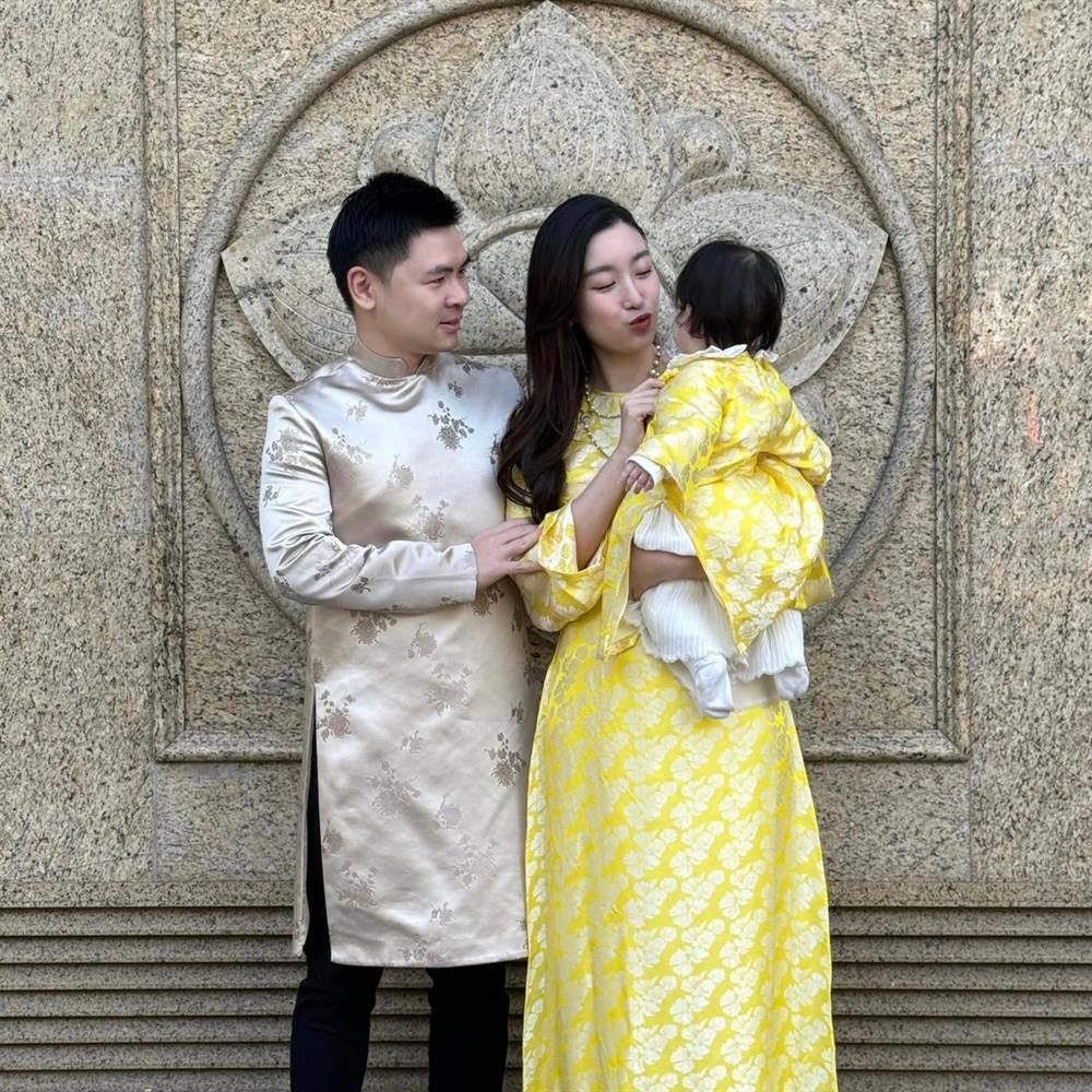 Hoa hậu Đỗ Mỹ Linh 1 năm sau sinh con: 'Chồng ủng hộ tôi trở lại showbiz' - ảnh 3