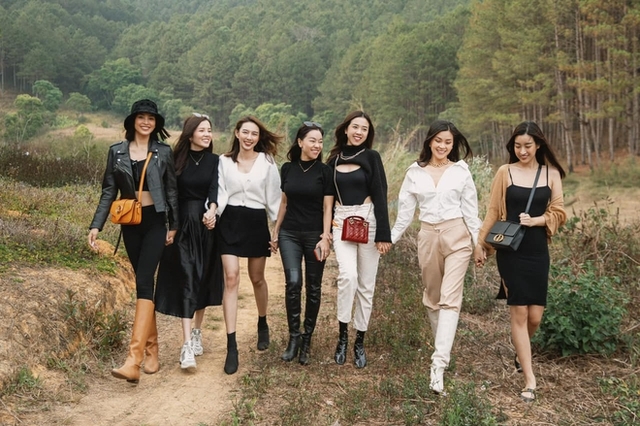 Hoa hậu Thuỳ Tiên cùng hội bạn thân Hoa - Á hậu kéo nhau du lịch Hàn Quốc, khung hình quy tụ toàn visual khủng - ảnh 5