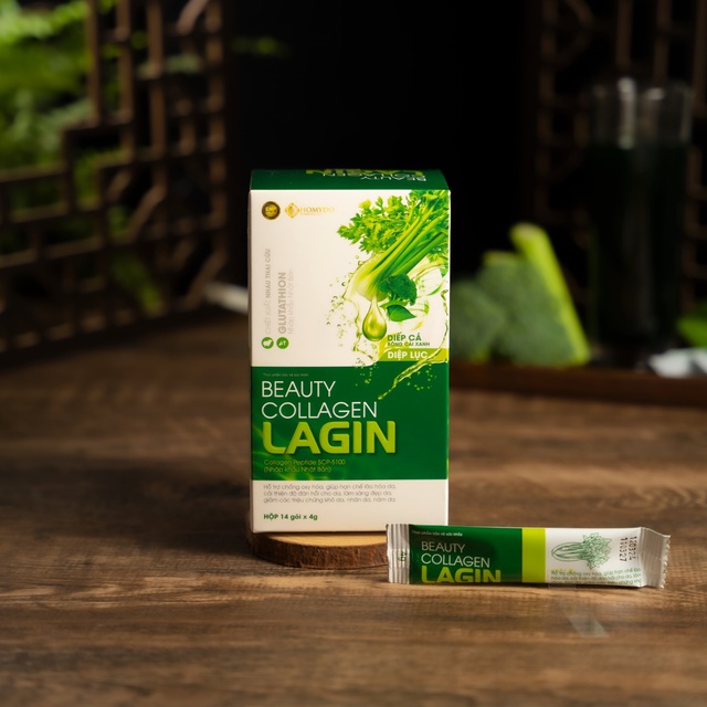Beauty Collagen Lagin kết hợp rau xanh - Giúp detox cơ thể, làm đẹp da - ảnh 5