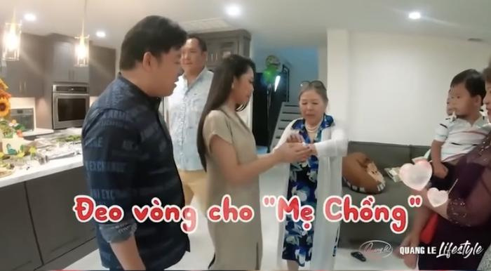 Quang Lê mua nhà 100 tỷ, Hà Thanh Xuân sang ra mắt ''mẹ chồng'' - ảnh 2