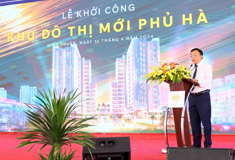 Ninh Thuận khởi công Dự án Khu đô thị mới Phủ Hà hơn 641 tỷ đồng - ảnh 2