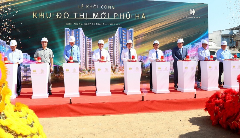 Ninh Thuận khởi công Dự án Khu đô thị mới Phủ Hà hơn 641 tỷ đồng - ảnh 3