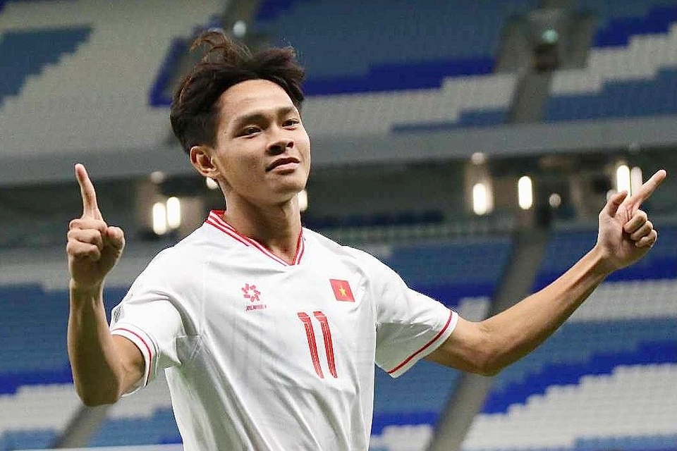 Vĩ Hào nâng tỷ số cho U23 Việt Nam - ảnh 1
