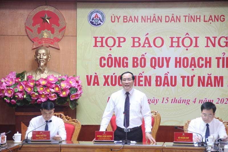 Lạng Sơn sẽ tổ chức Hội nghị công bố Quy hoạch tỉnh và Xúc tiến đầu tư năm 2024 - ảnh 1