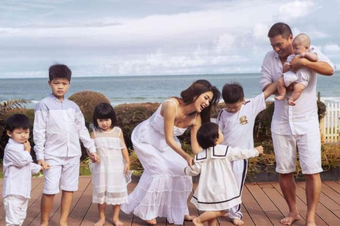 Hoa hậu Việt sinh 6 người con cho chồng đại gia, bán biệt thự 100 tỷ để về quê làm nông - ảnh 1