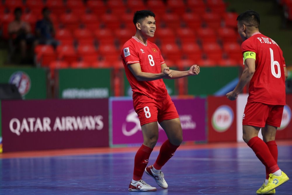 Bị Myanmar cầm hòa, ĐT futsal Việt Nam gặp khó ở giải châu Á - ảnh 1