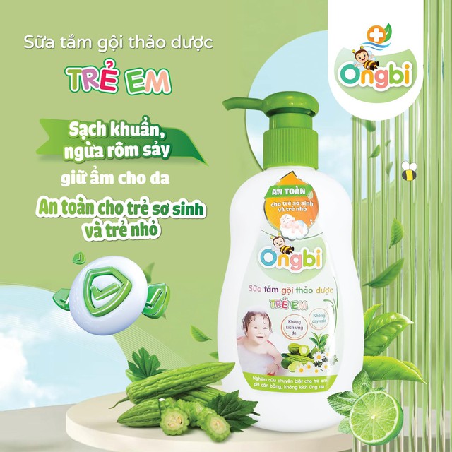 Sữa tắm gội thảo dược trẻ em Ong Bi được lòng hot mom Việt - ảnh 5