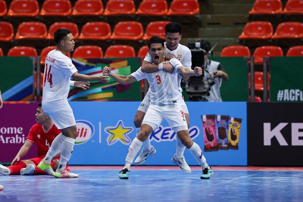 Bị Myanmar cầm hòa, ĐT futsal Việt Nam gặp khó ở giải châu Á - ảnh 2